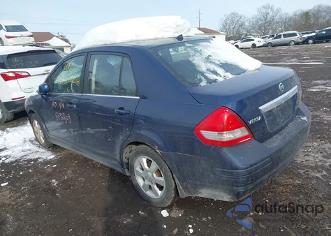 2007 Nissan Versa 1.8Sl z USA, uszkodzony, nr VIN 3N1BC11E67L454902